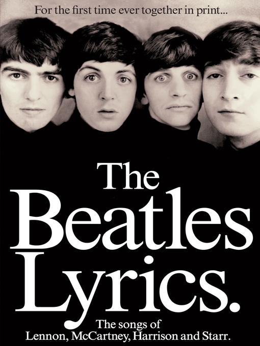 Title details for The Beatles Lyrics by The Beatles - Available
